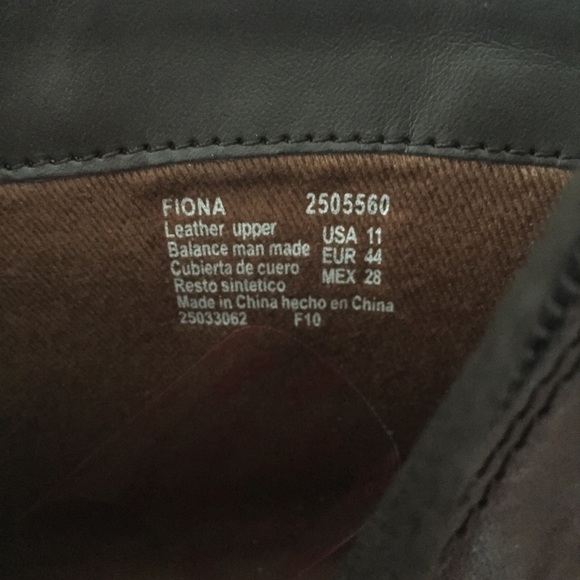 Earth Spirit Leather Heeled Boots Brown Only 11 - Picture 9 of 16